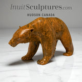 11" SIGNATURE Walking Bear by Derrald Taylor *Rusty Nails*