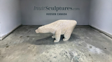 34" Walking Bear by Moe Kolola *Salt & Pepper*