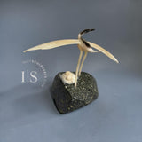 RESERVED** 9” Crane Bird by Derrald Taylor