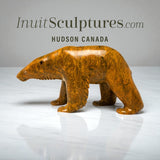 11" SIGNATURE Walking Bear by Derrald Taylor *Rusty Nails*