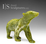 VINTAGE** 7" Green Bear by Henry Evaluardjuk, ca. mid-1980s RCA