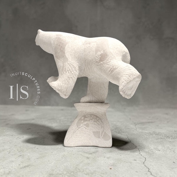 CURATOR'S CHOICE 10" 4 Way Diving Bear by Esau Kripanik *Under the Big Top*