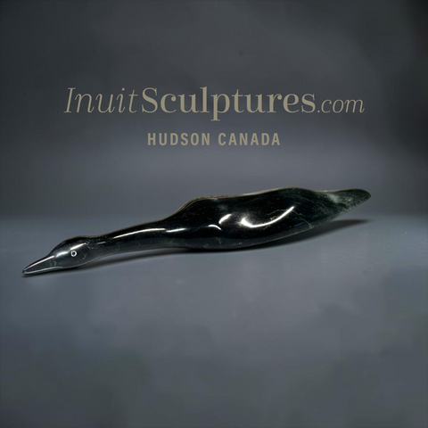 8" SIGNATURE Loon by Ning Ashoona