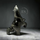 CURATOR'S CHOICE 23" SIGNATURE  Dancing Bear by Ashevak Adla *Grandstand*