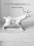 12" SIGNATURE  Caribou by Esau Kripanik *Prancer*
