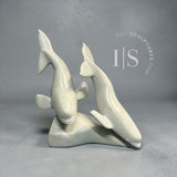 8" Beluga Whales by Killiktee Killiktee *Coupled*
