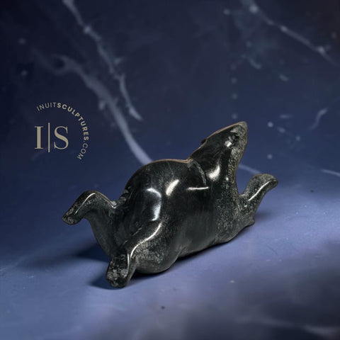 4” Lying Bear by Tim Pee