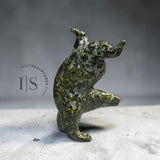 4” Diving Bear by Tim Pee *Tiny Tim 5*