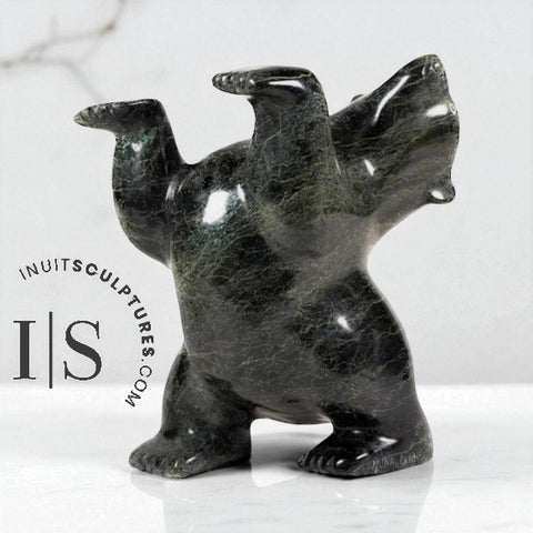 RESERVED** 16” SIGNATURE Dancing Bear by Nuna Parr *Sleep Walker*