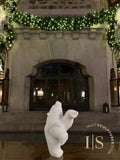 12" Limited Edition DANCING CHRISTMAS BEAR by Johnny Manning (Italian Marble)