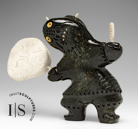 VINTAGE 8" Shaaman by Ralph Porter Gjoa Haven *Rudolph*