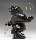 VINTAGE 10" Hunter by Wayne Puqiqnak Gjoa Haven *Stealth Bomber*