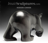 19" Walking Bear by Ashevak Adla