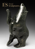 18" SIGNATURE Dancing Bear by Elite Carver Nuna Parr *The Water is Fine*