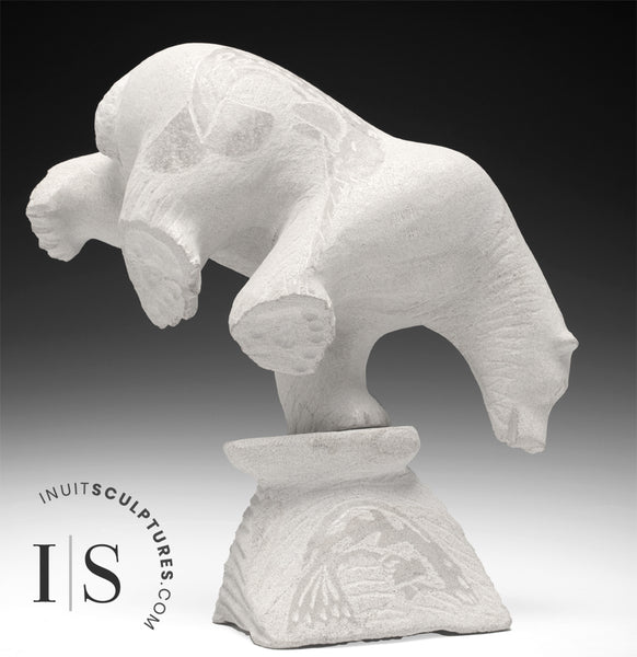 9” 4 Way Dancing Bear by Esau Kripanik