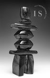10" Inukshuk by Matiusi Kimgwatsiaq *Kimgwatsiaq No.