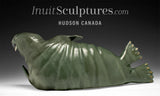 14" SIGNATURE Walrus by  Jimmy Iqaluq “Majestic Walrus”