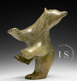 10” Limited Edition KIMMIRUT STONE Dancing Bear by Johnny Manning *Summerside*