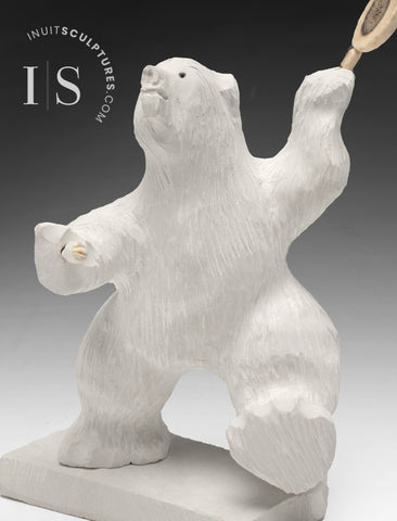 7" Dancing Bear by Lucassie Nakoolak *Fifteen Luv*