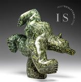 7" 4 Way Diving Bear by Moe Pootoogook *Wide Load*