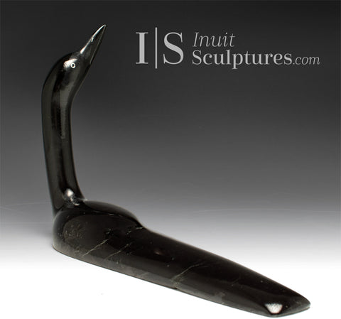 11" SIGNATURE Swan by Ning Ashoona *Inkwell*