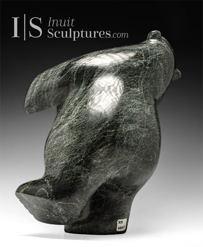 15" SIGNATURE Dancing Bear by Elite Carver Noah Parr