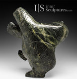 RESERVED** 14" SIGNATURE Dancing Bear by Elite Carver Nuna Parr *Corkscrew*