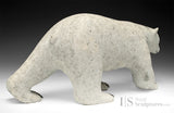 14" Polar Bear Cub on Rock by Paul Malliki CURATOR'S CHOICE