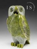 6" SIGNATURE Owl by Pits Qimirpik *Christmas*