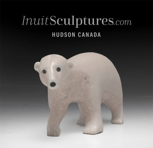 5" Walking Bear by Harrison Miklahook Jr.