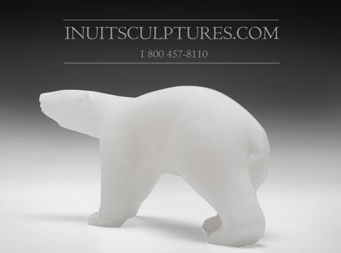 9" Majestic Polar Bear Bill Nasogaluak