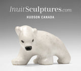 6" Walking Bear by Guy Uniuqsaraq *Ice Cap*