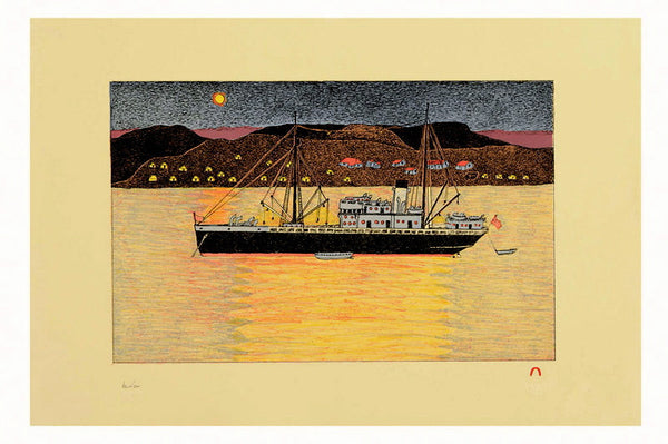 2008 MIDNIGHT SUN by Kananginak Pootoogook