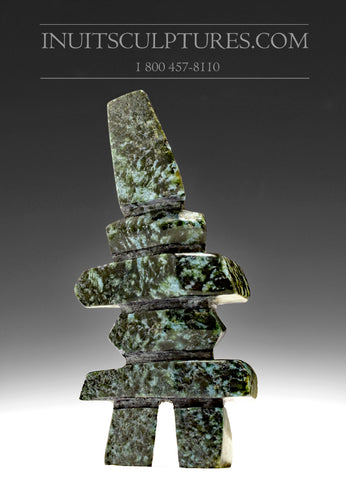 5" Inukshuk by Salomonie Shaa