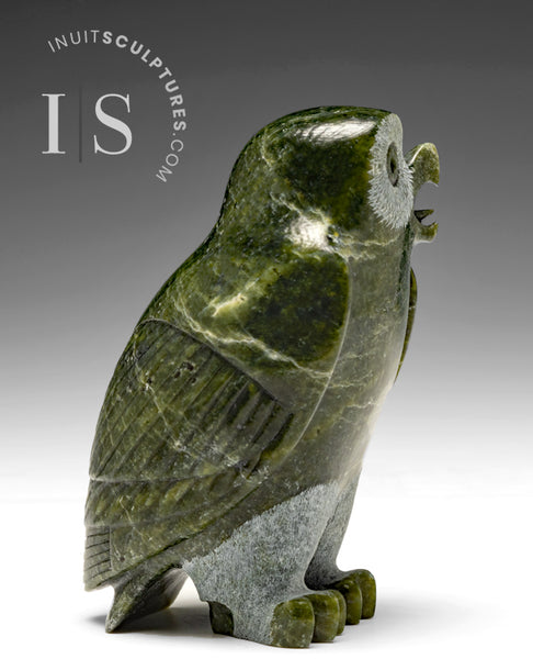 5" SIGNATURE Owl by Pitseolak Qimirpik *Shamrock*