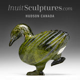 6" SIGNATURE Dancing Goose by Pudlalik Shaa *Kicking Back*