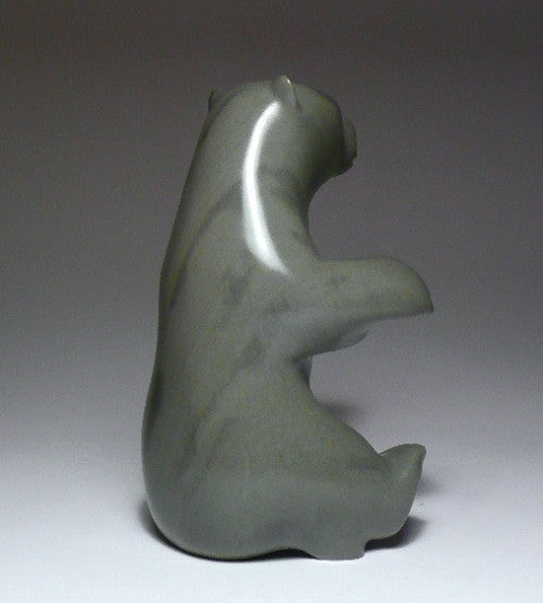 6" Sitting Bear by Famous Isaac Sala